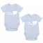 JUNIWORDS Babybodies "Thing 1 & Thing 2" | 2er Set