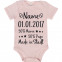 babybody mit name datum und  50% mama 50% papa