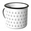 JUNIWORDS Emaille Tasse Anker