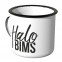 JUNIWORDS Emaille Tasse Halo, I bims