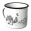 Emaille Tasse Camper Nacht