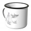 Emaille Tasse discover your nature