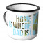 Emaille Tasse Home is where Dad is