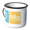 Emaille Tasse Periodensystem - Moin - Motiv 1