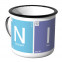 Emaille Tasse Periodensystem - nice