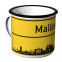 Emaille Tasse Ortschild Mallorca