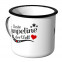 JUNIWORDS Emaille Tasse Beste Kumpeline der Welt