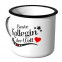 Emaille Tasse Beste Kollegin der Welt