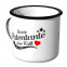 Emaille Tasse Beste Patentante der Welt