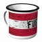 Emaille Tasse FUEL