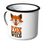 Emaille Tasse That makes me fox devils wild