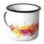 Emaille Tasse Skyline Duisburg 