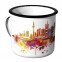 Emaille Tasse Skyline Frankfurt