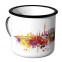 Emaille Tasse Skyline Dortmund