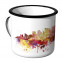 Emaille Tasse Skyline Las-Vegas