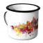 Emaille Tasse Skyline Dallas