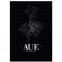 Stadtposter Aue Rahmen Black