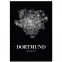 Dortmund Poster Rahmen