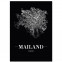 Mailand Poster mit Rahmen