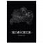 Stadtposter Remscheid mit Straßennetz