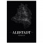 Albstadt Stadtposter Bilderrahmen mit Straßennetz