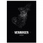 Stadtposter Memmingen mit Rahmen