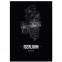 Stadtposter Iserlohn - Black