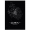 Stadtposter Lemgo - Black