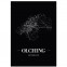 Stadtposter Olching - black