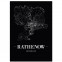 Stadtposter Rathenow - black