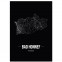 Stadtposter Bad Honnef - black