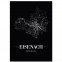 Stadtposter Eisenach - black