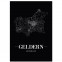 Stadtposter Geldern - black