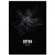 Stadtposter Gotha - black
