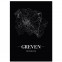 Stadtposter Greven - black