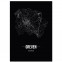 Stadtposter Greven - black