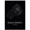 Stadtposter Halle (Westf.) - black