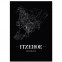 Stadtposter Itzehoe - black