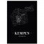 Stadtposter Kempen - black