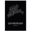 Stadtposter Lennestadt - black