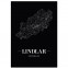 Stadtposter Lindlar - black