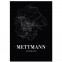 Stadtposter Mettmann - black