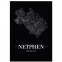 Stadtposter Netphen - black