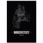 Stadtposter Norderstedt - black