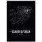 Stadtposter Saalfeld/Saale - black