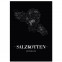 Stadtposter Salzkotten - black