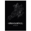 Stadtposter Sprockhövel - black