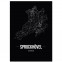 Stadtposter Sprockhövel - black