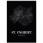 Stadtposter St. Ingbert - black
