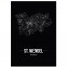 Stadtposter St. Wendel - black